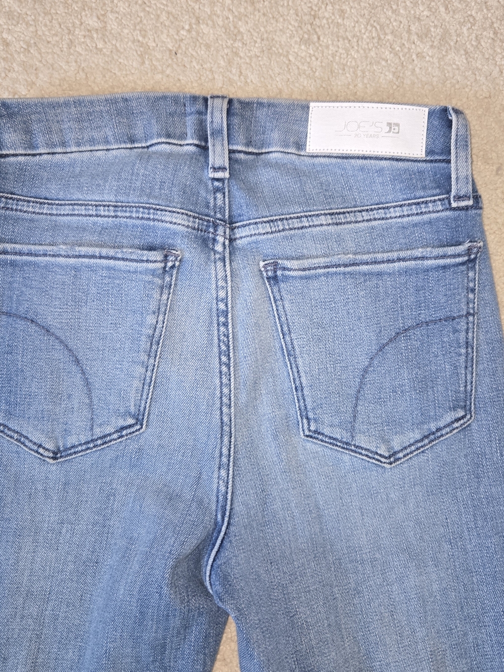 Joe's Jeans Hi Honey Distressed Straight Leg Jeans Bootcut Medium Wash Size 26 - Picture 8 of 11